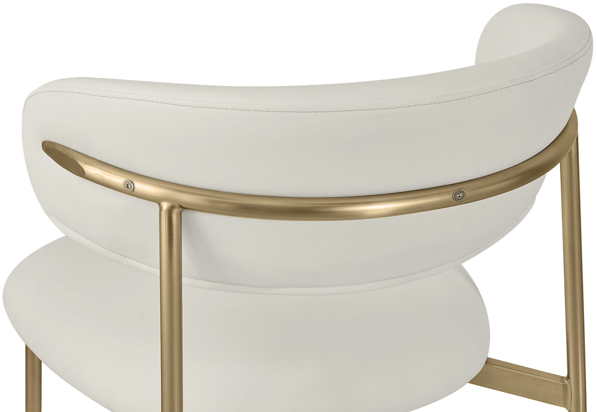 Lupita - Dining Chair With Brushed Gold Legs (Set of 2)