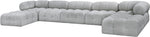 Ames - 7 Piece Fabric Modular U-Shaped Sectional