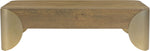 Cazari - Oak Wood And Iron Table