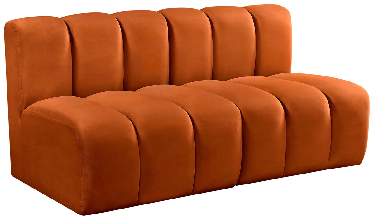 Arc - Velvet 2 Seats Modular Sofa