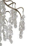 Boreas - 7 Light Chandelier - Silver / White