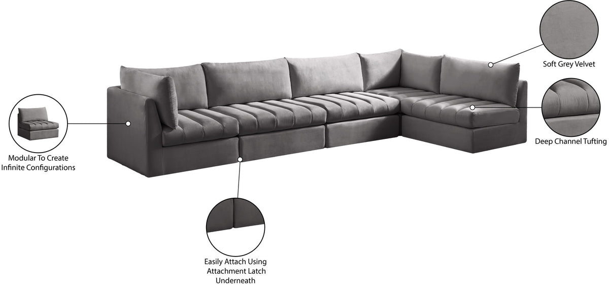 Jacob - 5 Pc. Modular Sectional