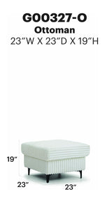 Glory Furniture - Houston - Ottoman