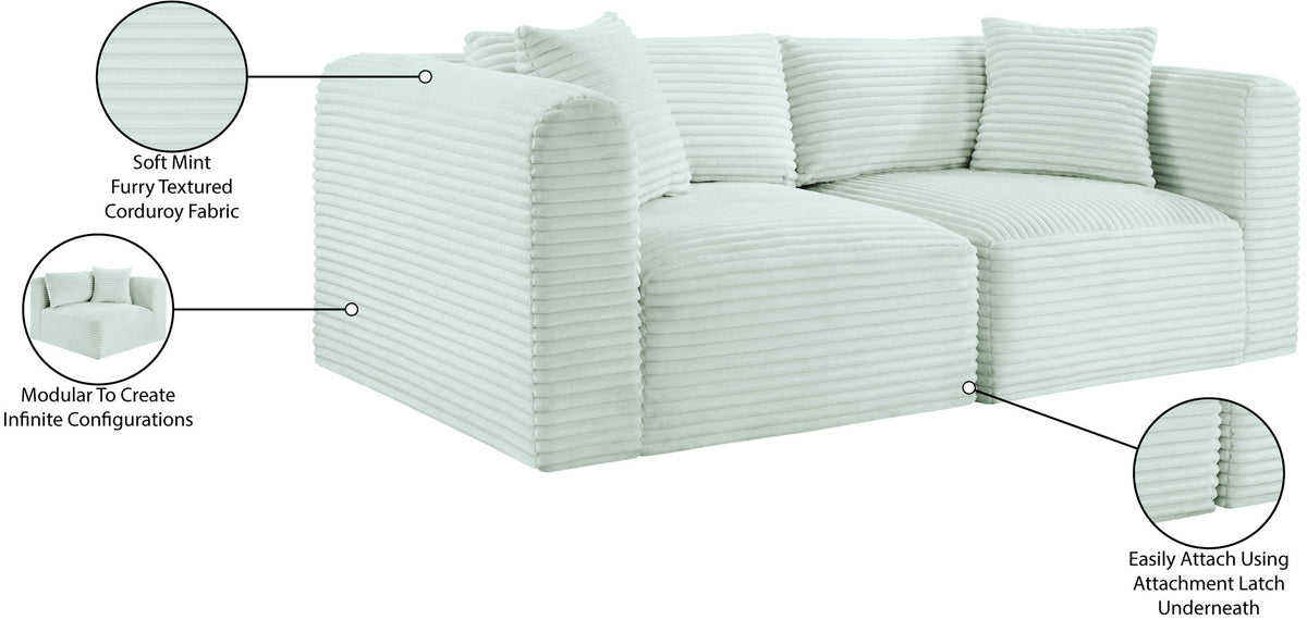 Shaggy - 2 Seat Modular Sofa