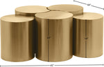 Dimple - 20" 5 Piece Modular Coffee Table