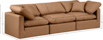 Indulge - Faux Leather 3 Seat Modular Sofa