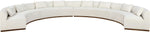 Avanti - Chenille Fabric Upholstered 4 Piece Modular Sectional
