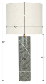 Titan - Textured Fabric Table Lamp