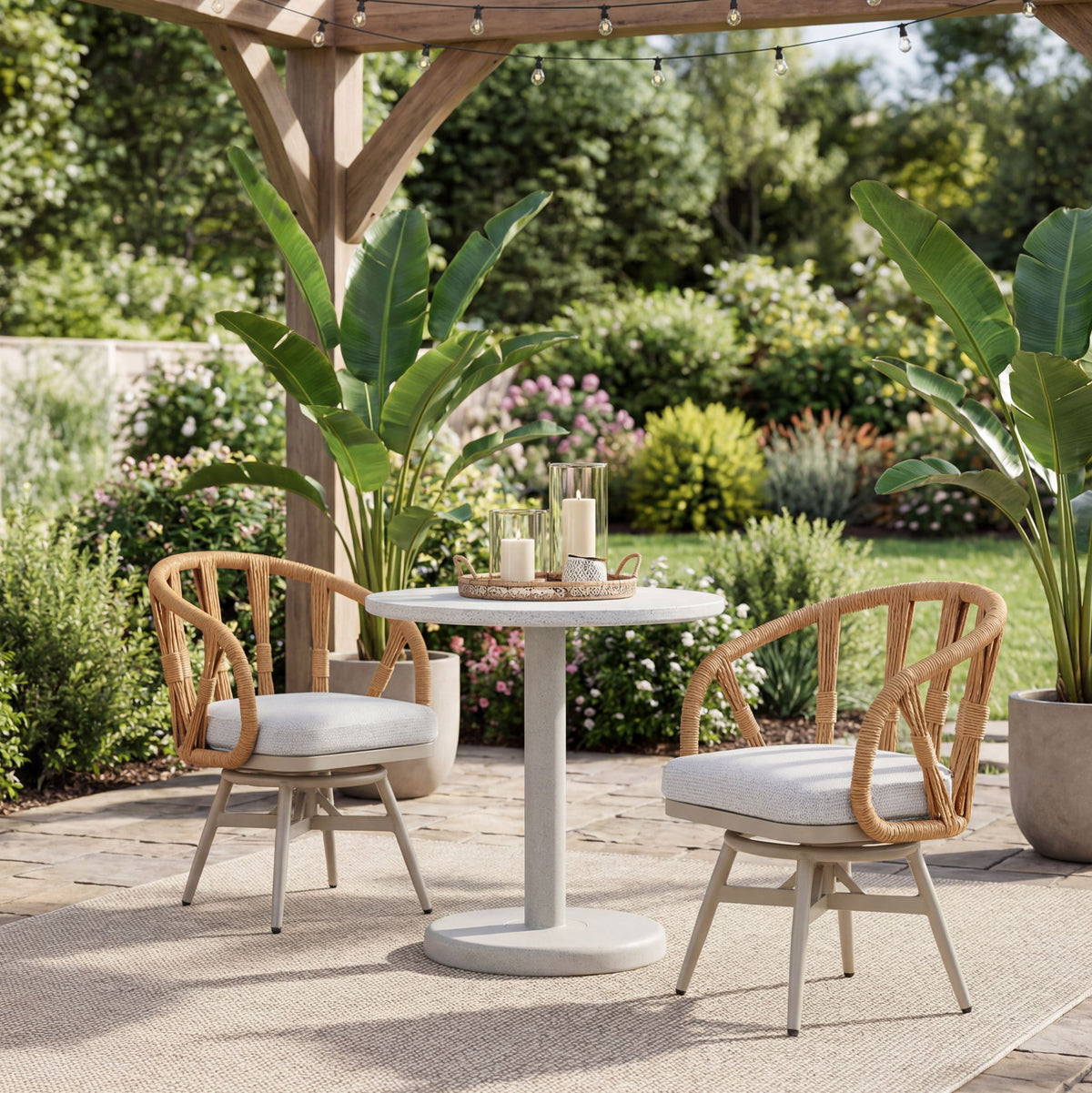 Liora - Bistro Table - White