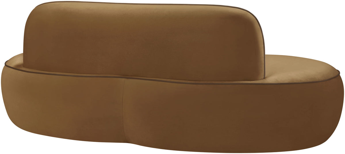 Swerve - Velvet 77" Upholstered Loveseat