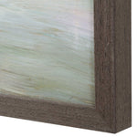Awakening - Hand Painted Landscape Art - Blue / Brown / Green / White / Yellow