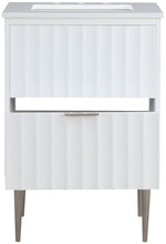 Modernist - Bathroom Vanity With Chrome Legs