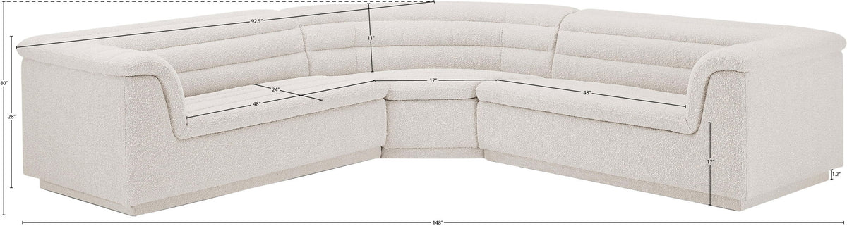 Cascade - Boucle Modular Sectional