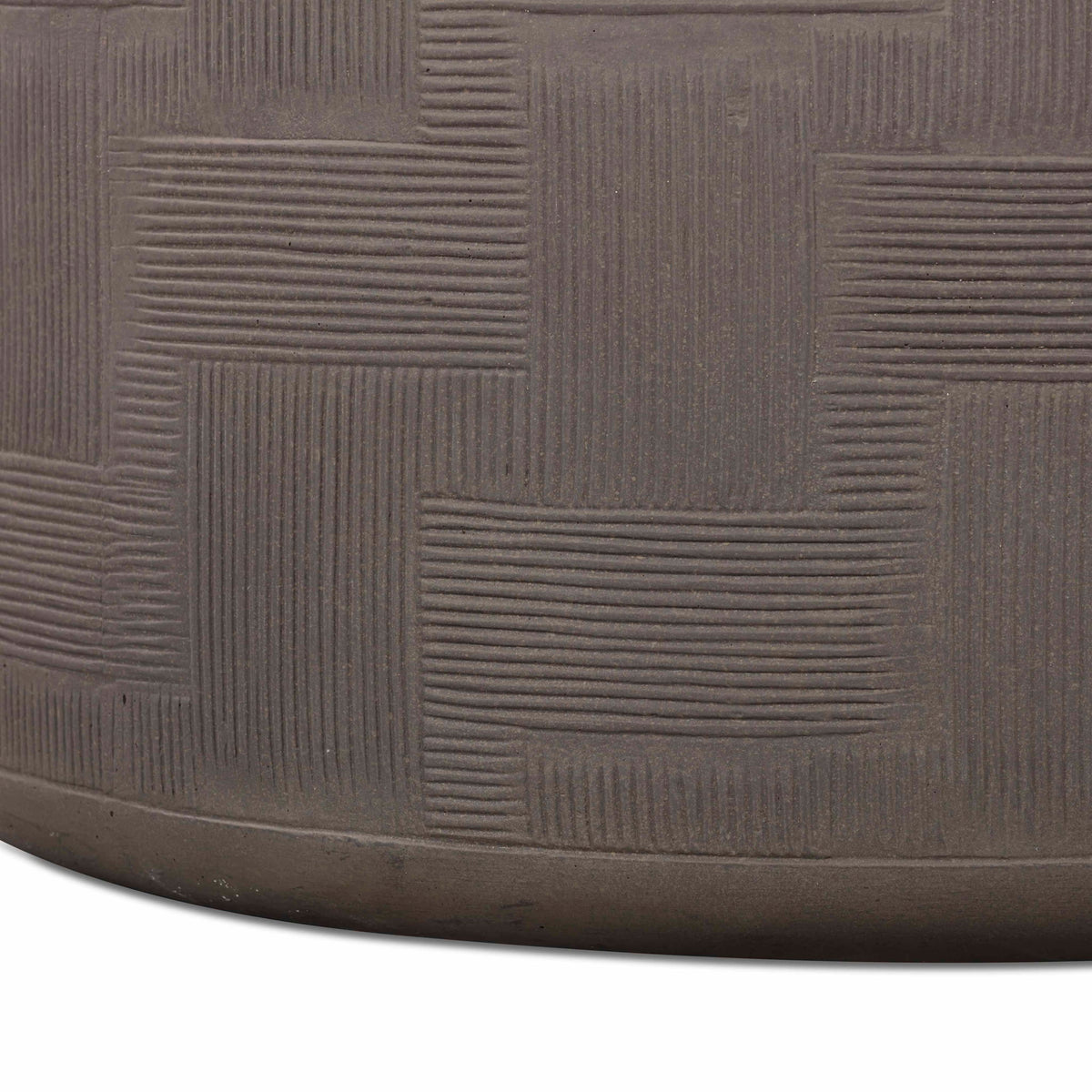 Suraya - Concrete Rounded Coffee Table
