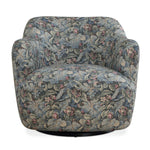 Ansel - Tapestry Swivel Chair - Green