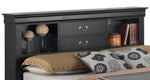 Glory Furniture - Louis Phillipe - Bookcase Storage Bed