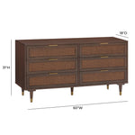 Sierra - 6 Drawer Dresser