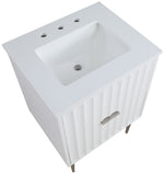 Modernist - Bathroom Vanity With Chrome Legs