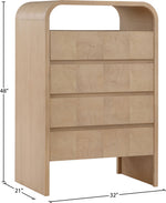 Giada - Solid Wood And Veneer Chest