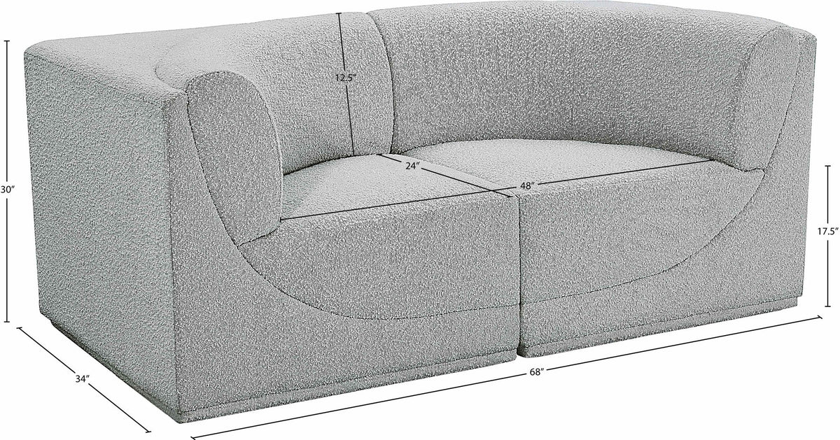Ollie - 2 Seat Modular Sofa