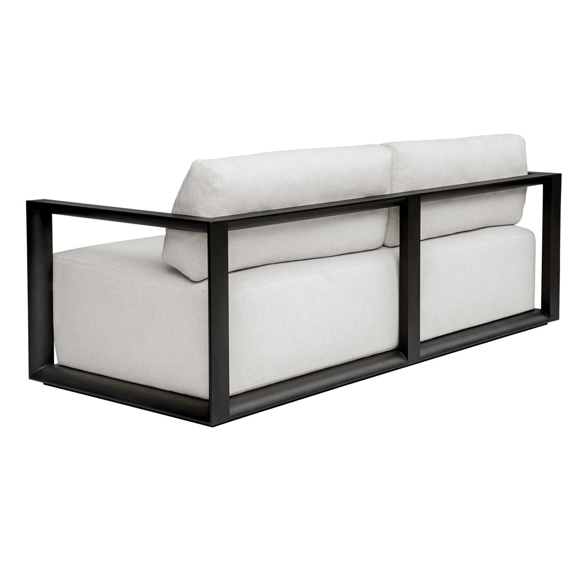Remsen - Outdoor Sofa - Black / Oyster
