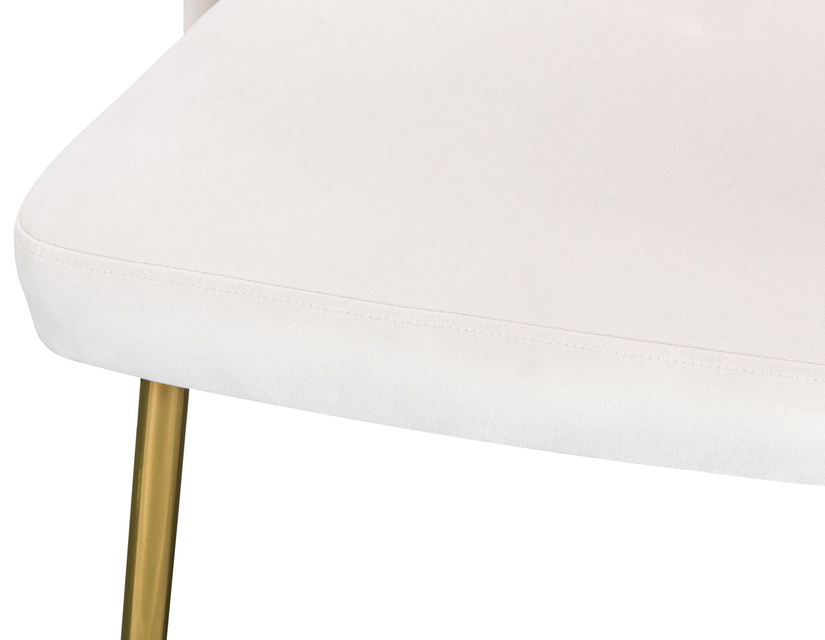 Logan - Dining Chair (Set of 2) - Gold Legs