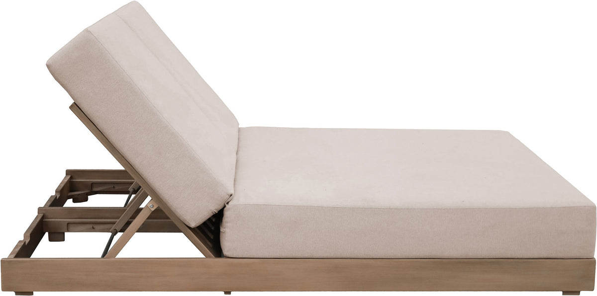 Solace - Olefin Performance Fabric Outdoor Patio Double Lounge Chair