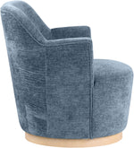 Clarita - Chenille Swivel Accent Chair