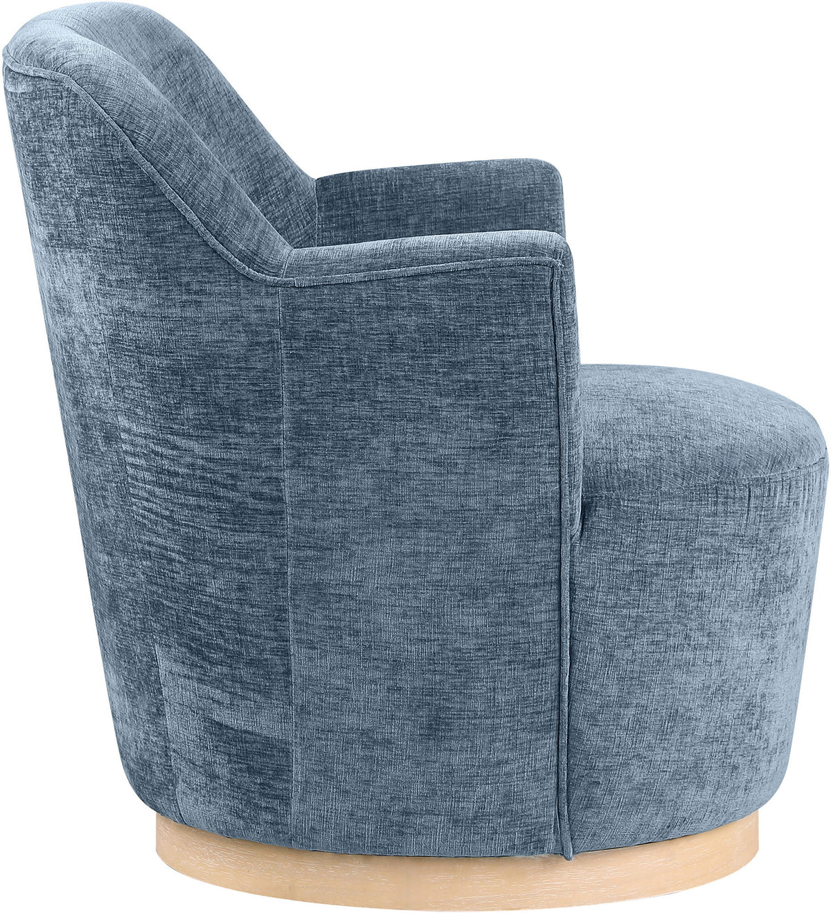Clarita - Chenille Swivel Accent Chair