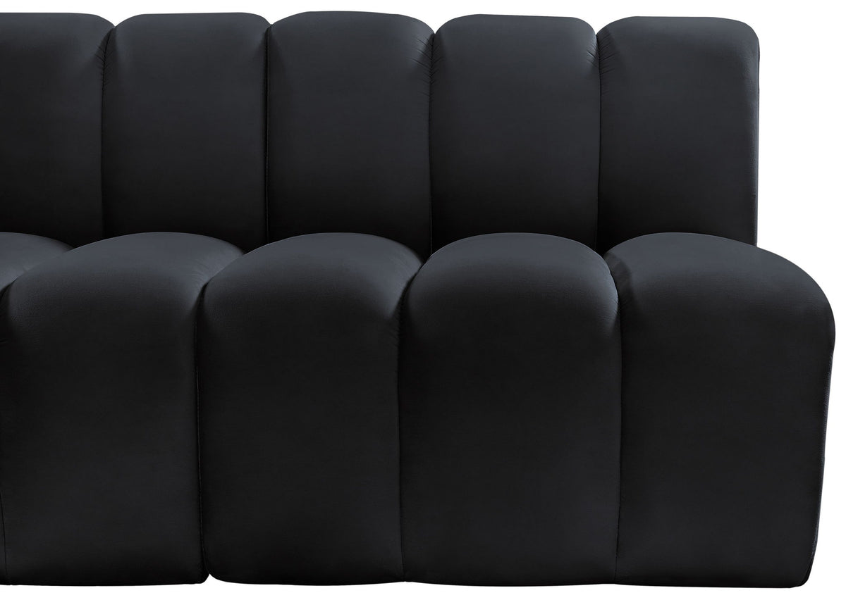 Arc - Velvet 3 Piece Modular Corner Sofa
