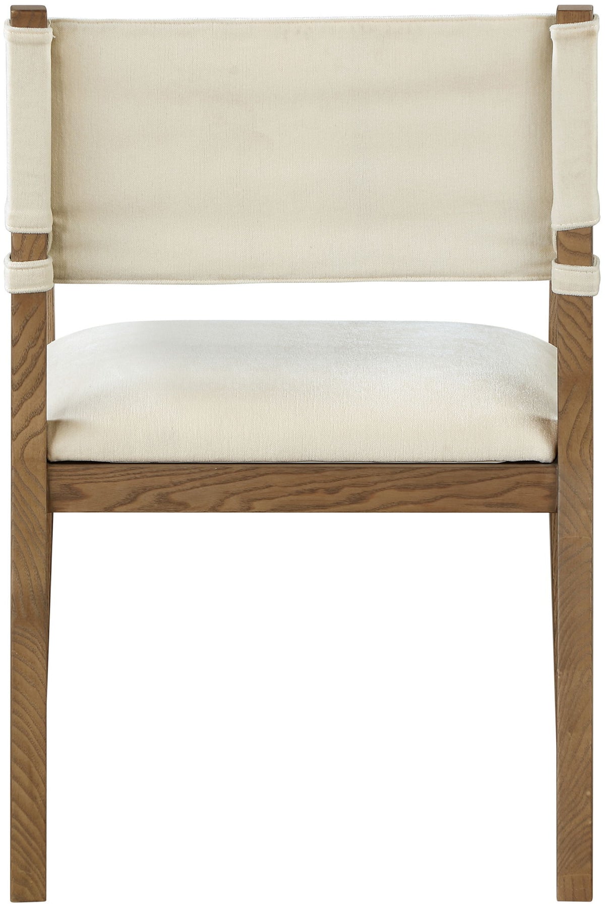 Avon - Linen Textured Performance Fabric Dining Arm Chair