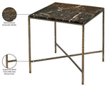 Valen - Marble And Iron Table