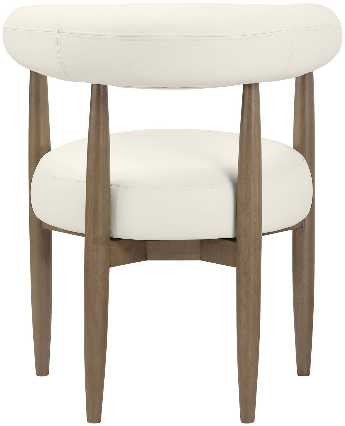 Sable - Vegan Leather Upholstered Dining Chair (Set of 2) - Brown Base