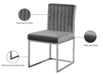 Giselle - Dining Chair with Chrome Base (Set of 2)