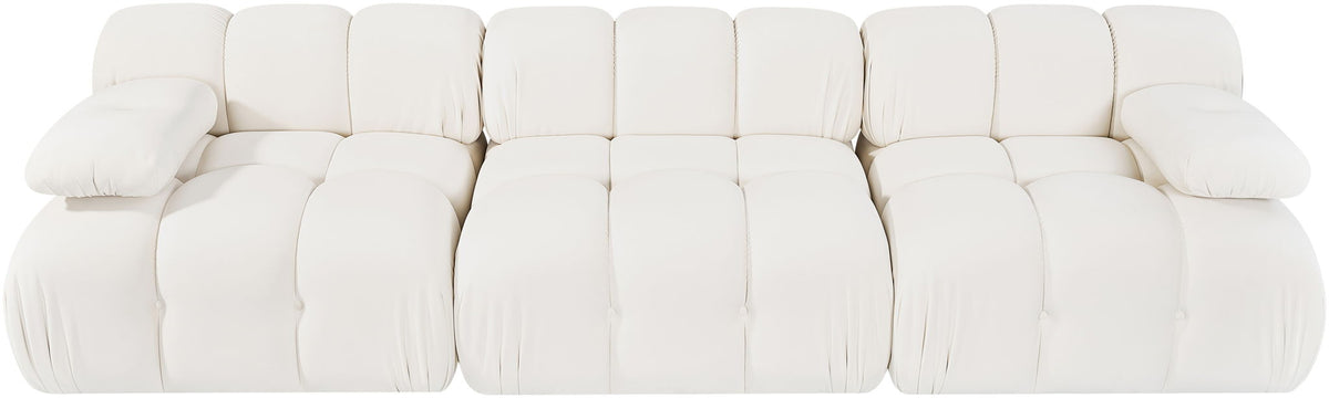 Orin - Velvet 3 Piece Modular Sofa