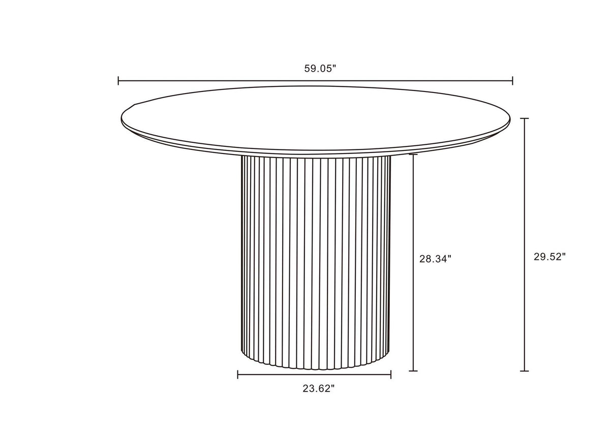 Manhattan Hathaway - Round Dining Table