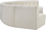 Arc - Faux Leather 7 Piece U-Shaped Modular Sofa