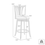 Elle - Swivel Barstool