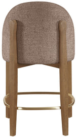 Torino - Counter Stool With Brushed Brown Base