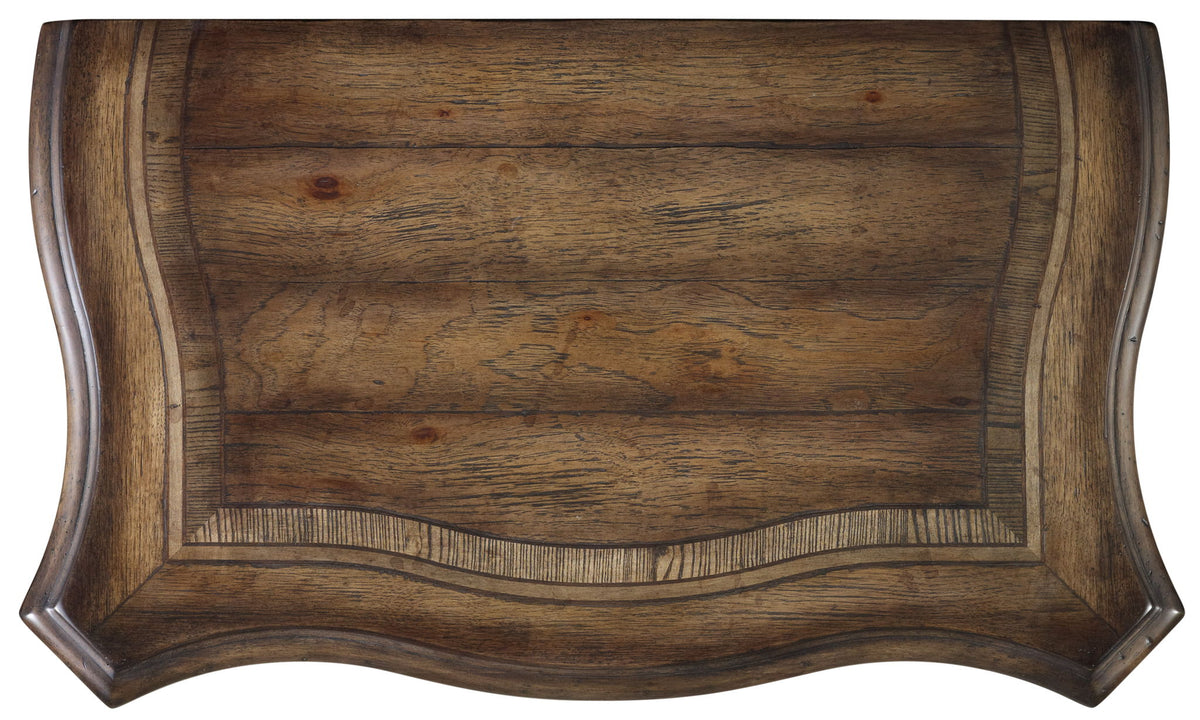 Rhapsody - 3-Drawer Nightstand - Dark Brown
