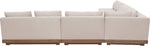 Solace - Olefin 5 Piece Outdoor Patio Modular Sectional