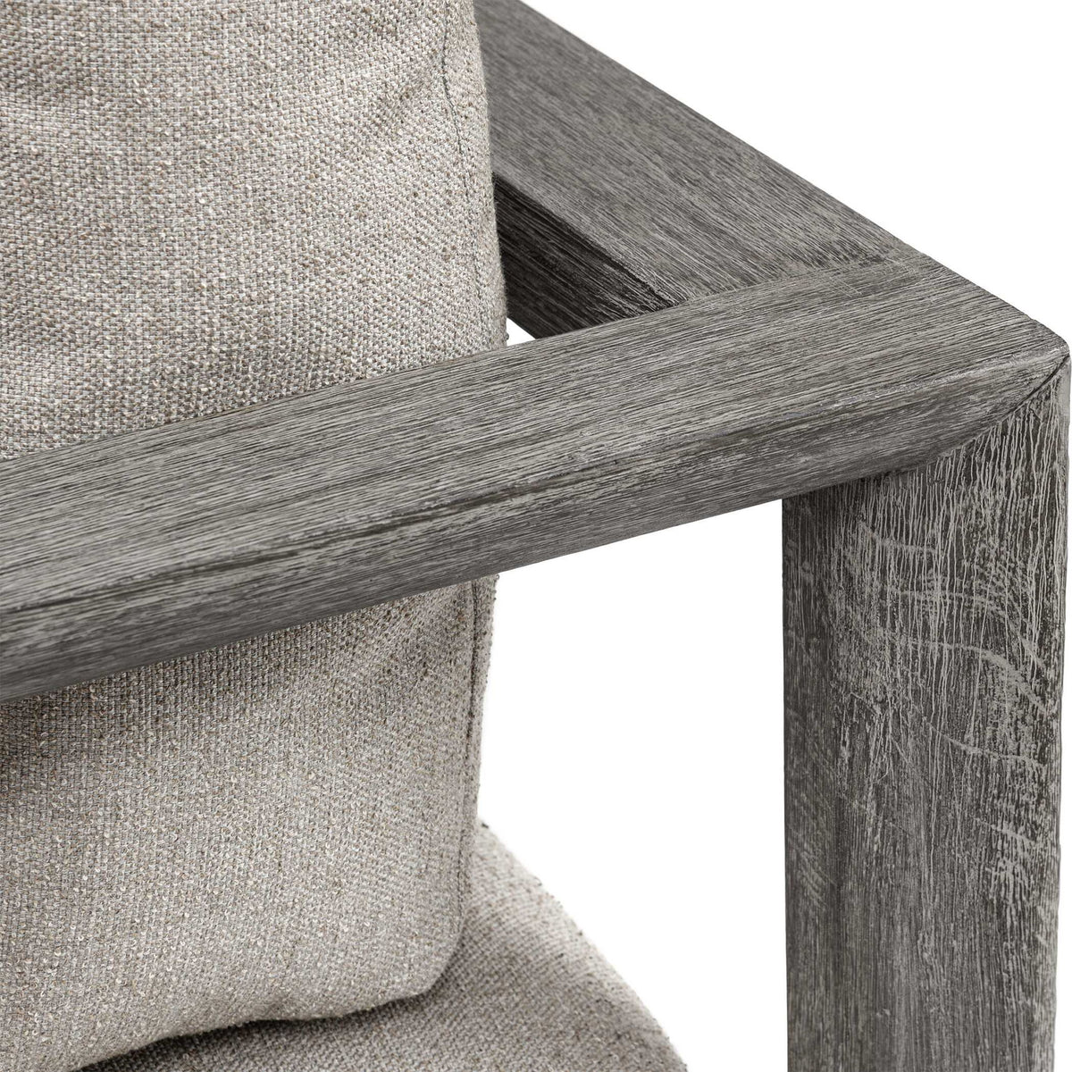 Remsen - Outdoor Large Sofa - Weathered Gray / Dove