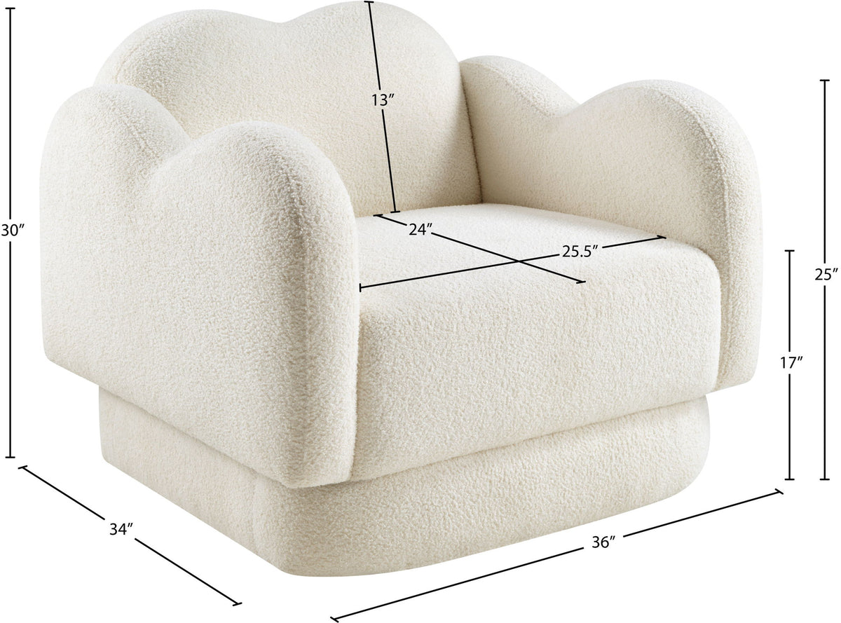Bloom - Teddy Fabric Chair