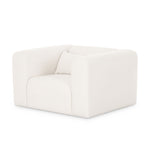 Tarra - Chenille Armchair - Cream