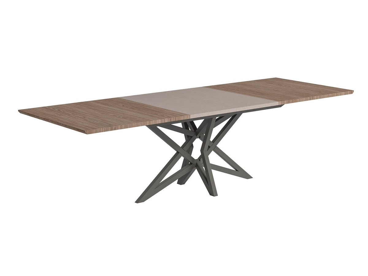Nora - Dining Table - Beige / Light Brown