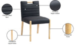 Aimee - Dining Side Chair (Set of 2) - Light Brown Legs