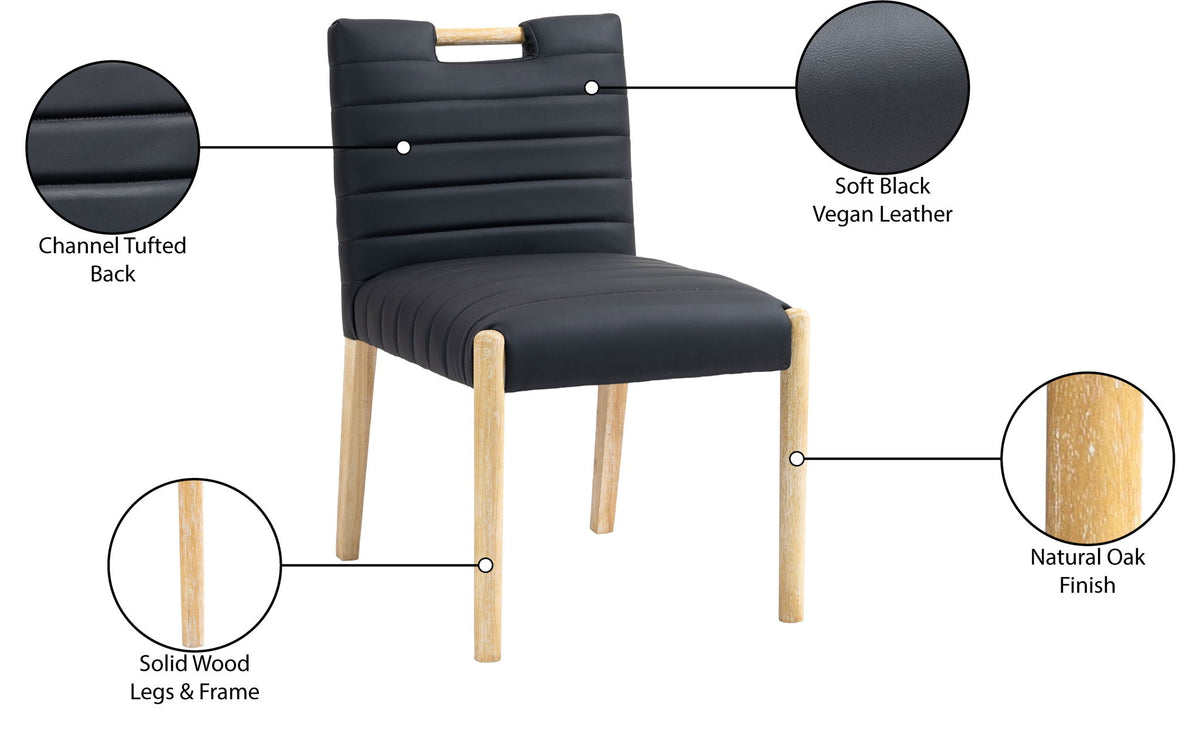 Aimee - Dining Side Chair (Set of 2) - Light Brown Legs