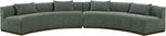 Avanti - 182.5" Chenille Fabric Upholstered 2 Piece Modular Sectional