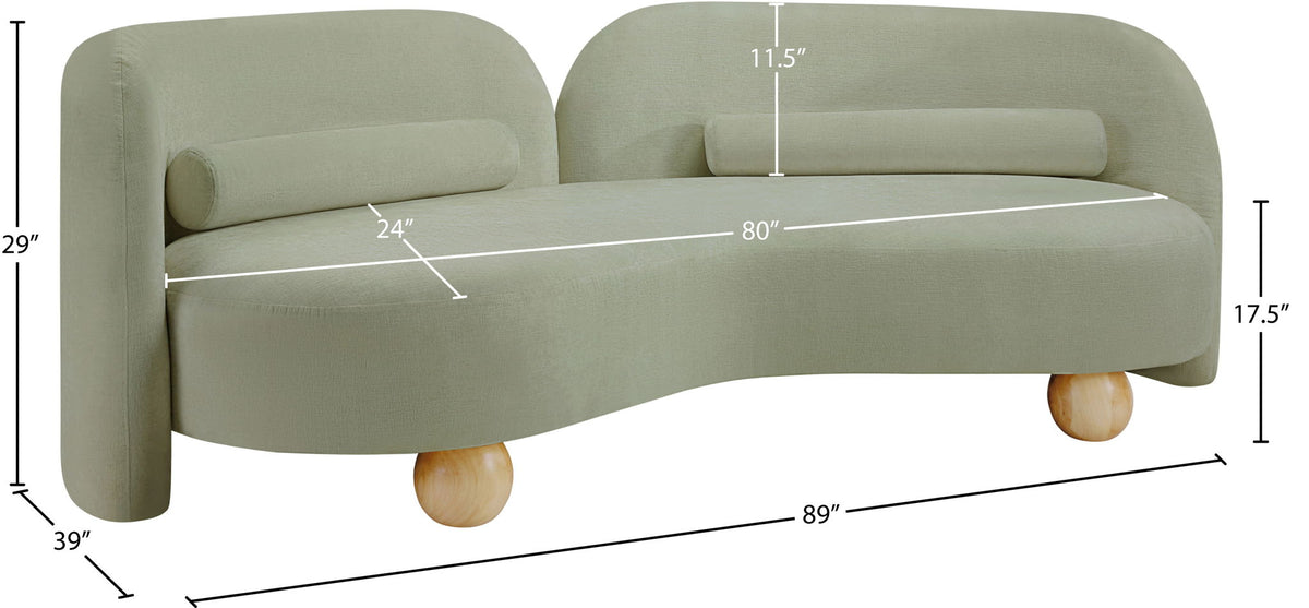 Daphne - Chenille Sofa