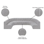 Arc - Boucle Fabric 8 Piece Modular Sofa